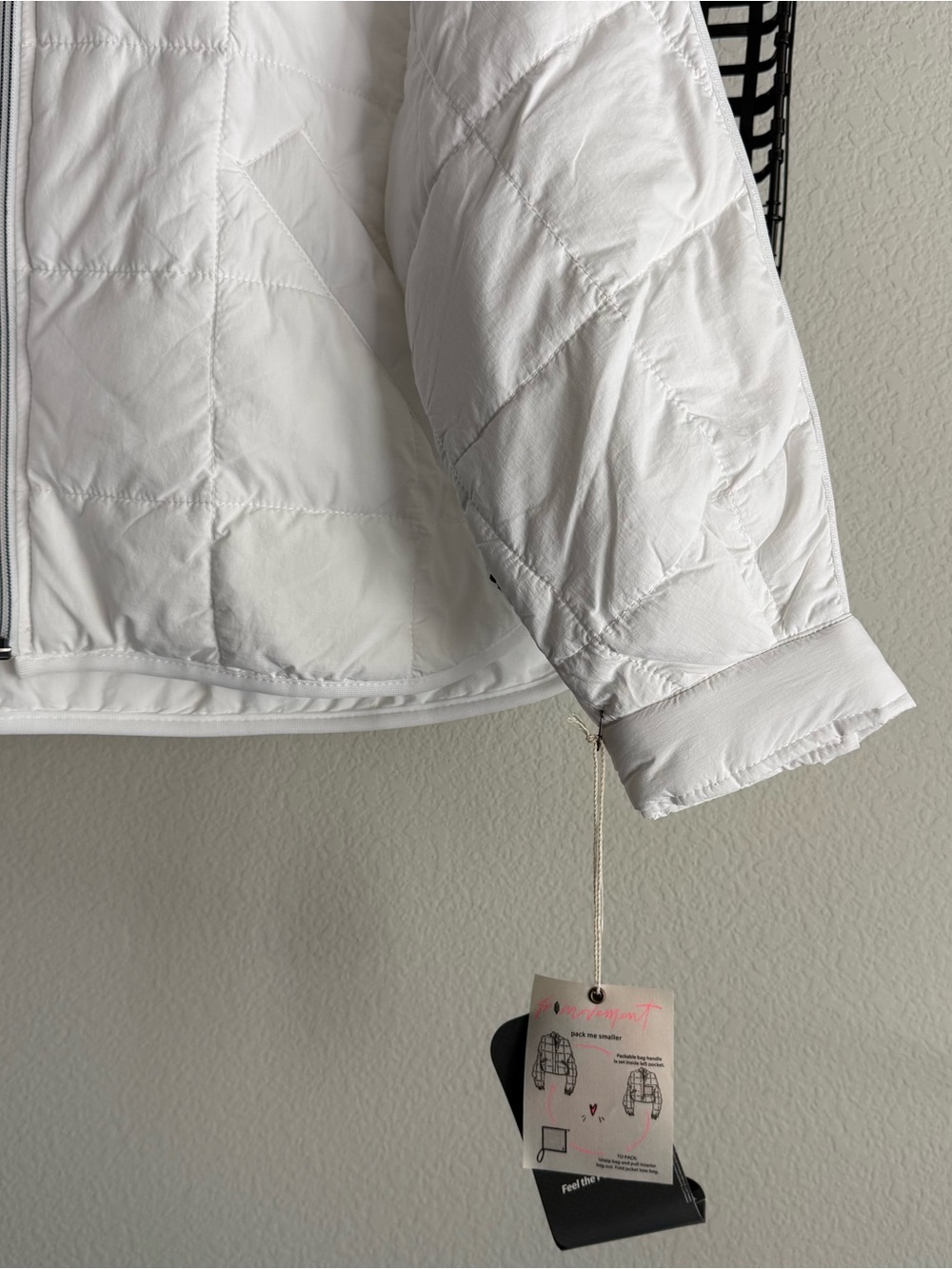 Free people Pippa Packable Puffer Jacket white - Picture 3 of 7